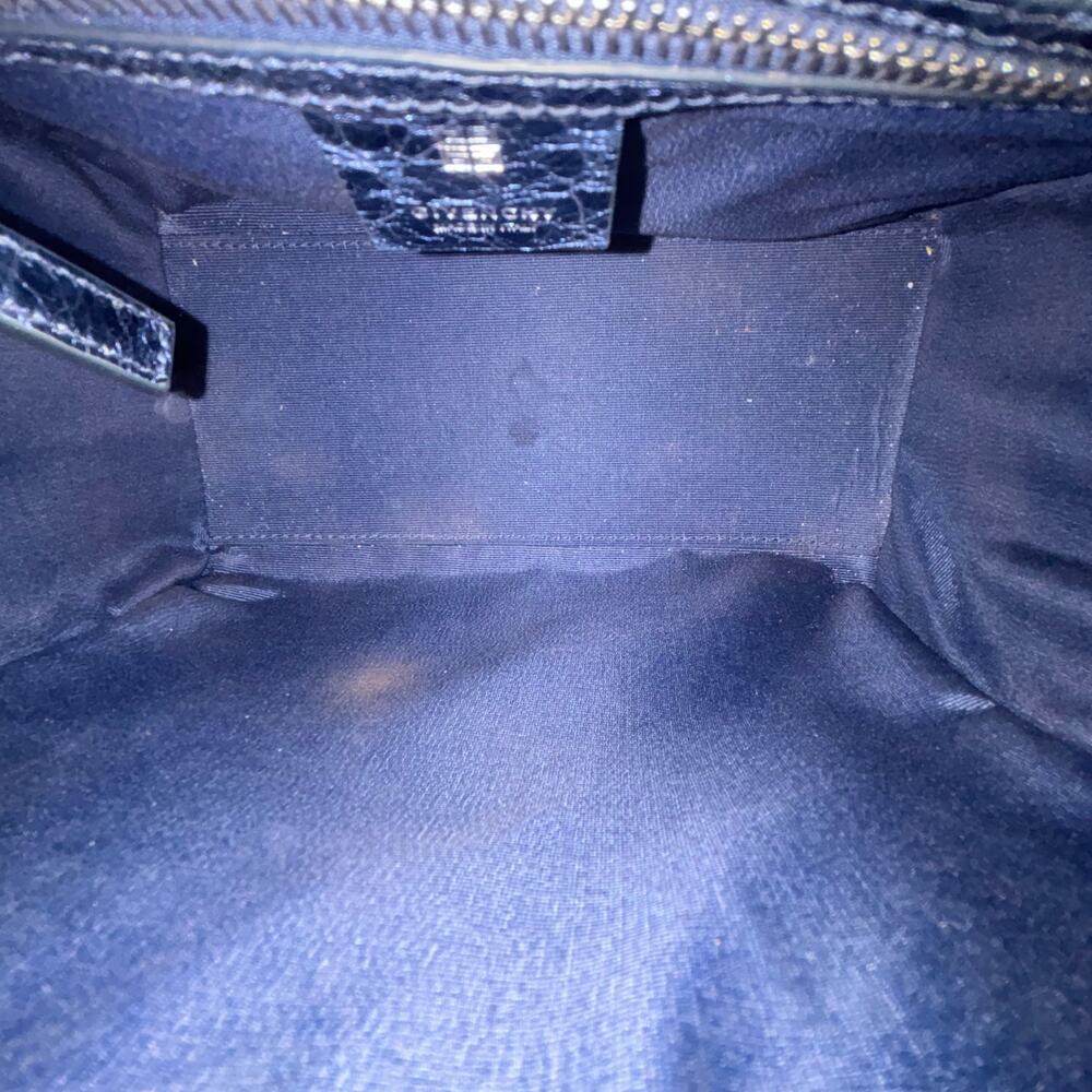 GIVENCHY Mini Antigona Blue Metallic Handbag - Picture 5 of 5